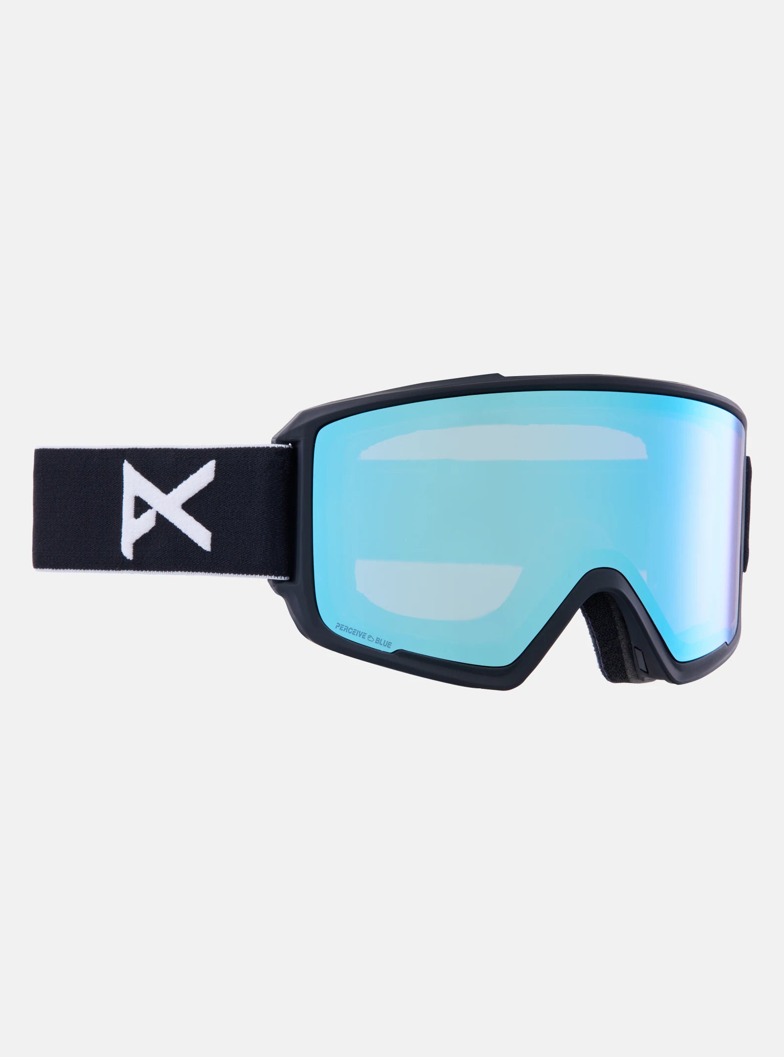 Affordable ski bindings for women-Anon M3 Goggles & MFI Face Mask & Spare Lens Black / Perceive Variable Blue Lens