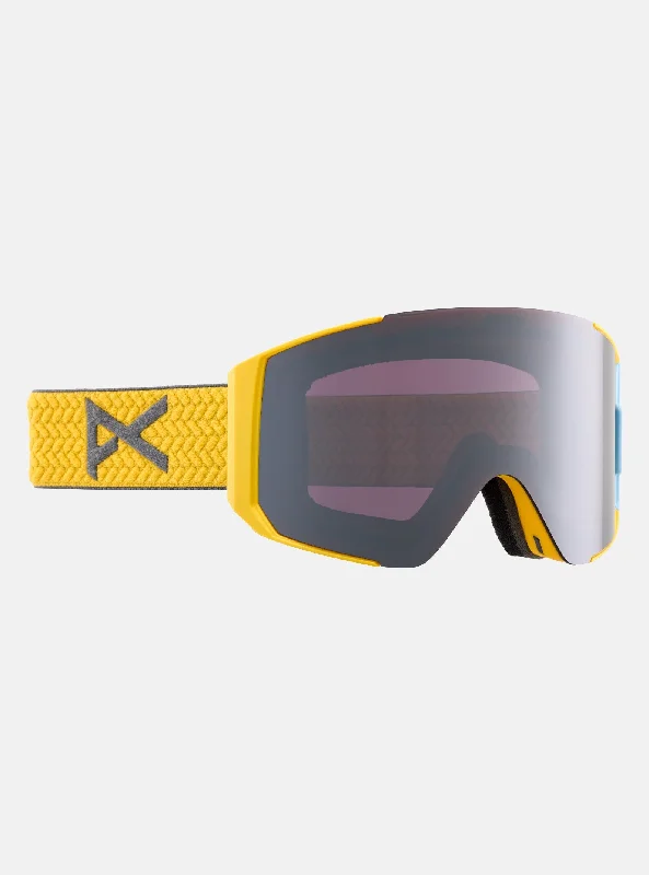 Compact ski bindings for travel-Anon Sync Goggles Low Bridge Fit Golden / Perceive Sunny Onyx Lens & Spare Lens