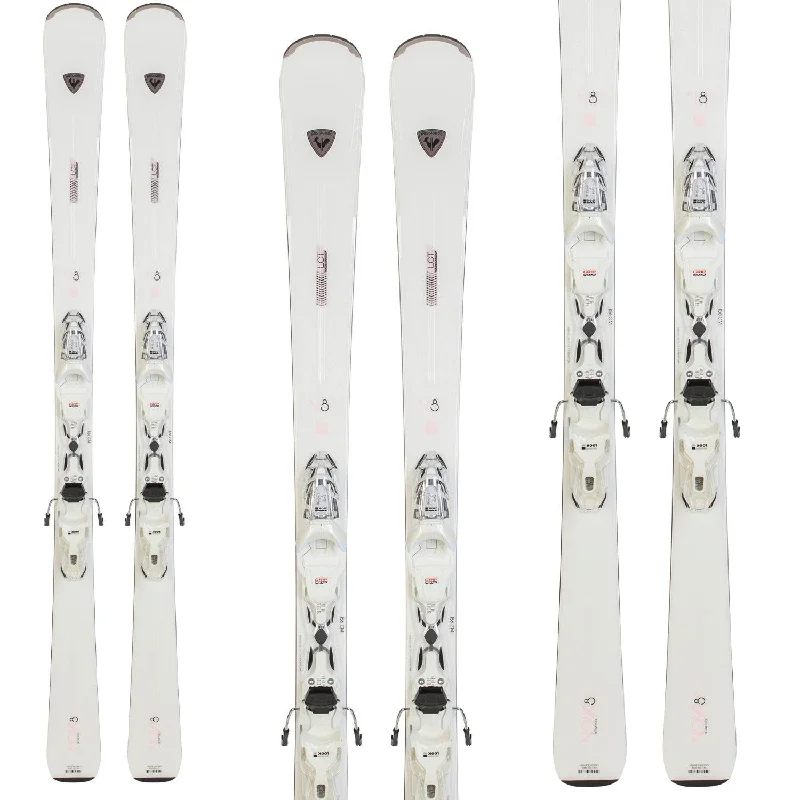 Lightweight alpine skis for beginners-Rossignol Nova 8 Ca Skis With Xpress 11 Gw Bindings