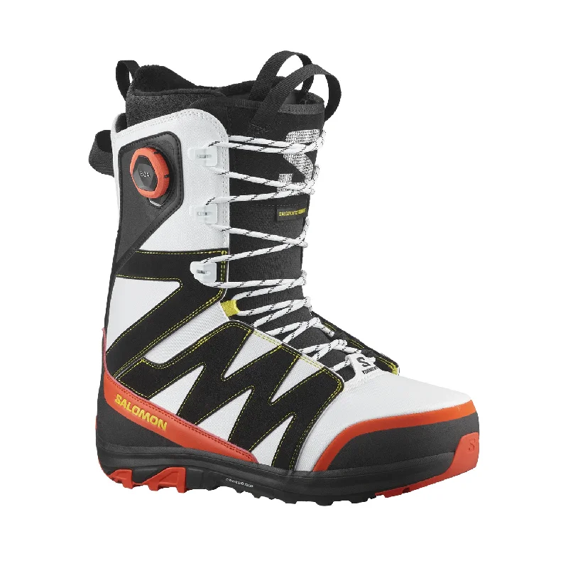 Designer ski boots with cushioning-Salomon X Approach Lace SJ BOA Torment Boots | 2025