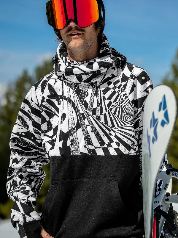 Customizable carving ski helmets-Volcom Men's Hydro Riding Hoodie