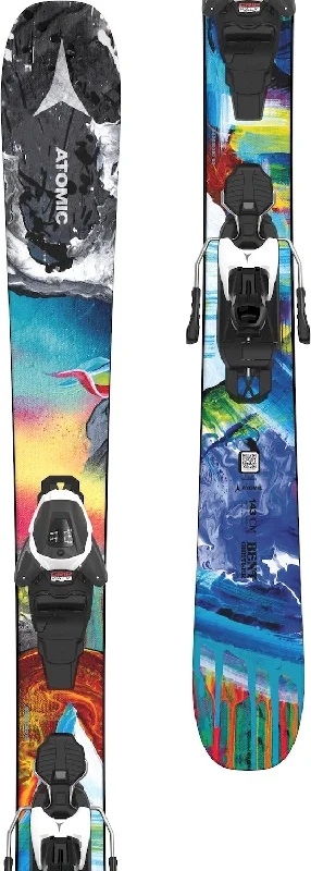 Affordable ski boots for teens-Atomic Bent Chetler Mini Skis (133-143)