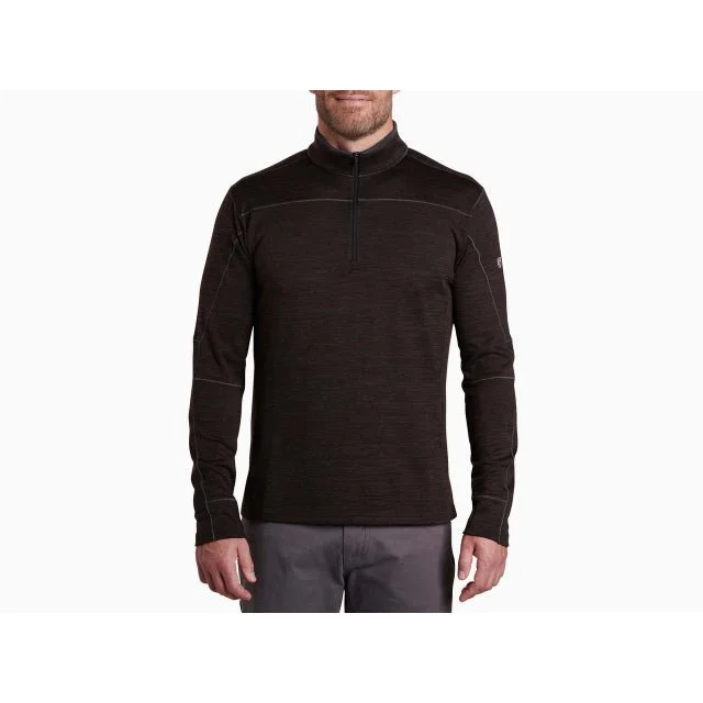 Durable freestyle skis for tricks-RYZER 1/4 ZIP - MEN'S LONG SLEEVE SHIRTS