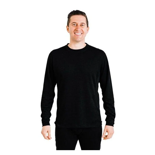 Durable freeride skis for off-piste-DOUBLE LAYER CREW - MEN'S BASELAYER TOPS