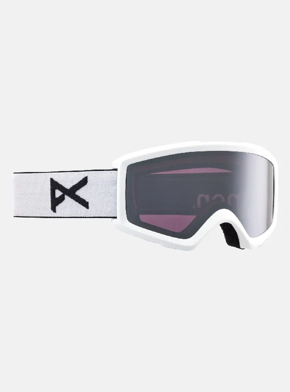 Lightweight alpine ski bindings-Anon Helix 2.0 Goggles & Spare Lens White / Perceive Sunny Onyx Lens