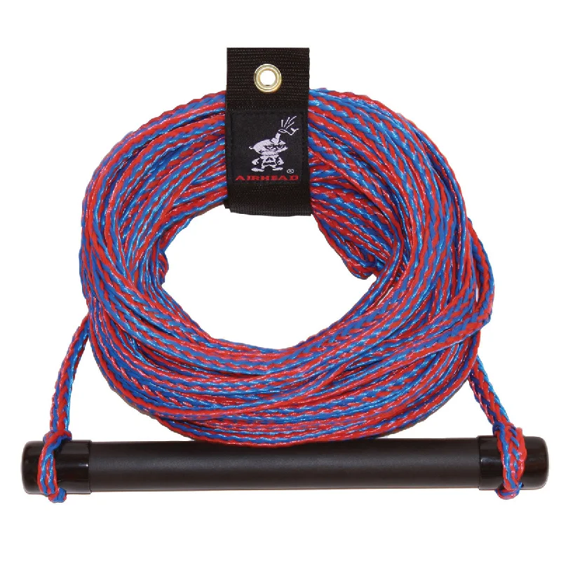 High-performance alpine skis-Rubber Handle Water Ski Tow Rope - 75 ft.