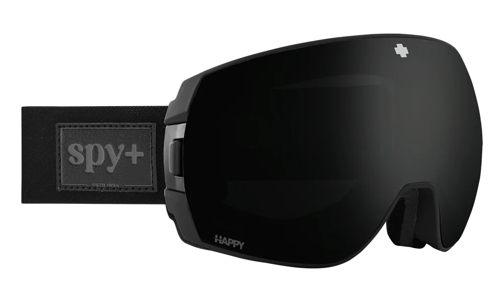 Lightweight freeride ski bindings-Spy Legacy Goggles Black RF / Happy Grey Green Black Mirror + Spare Lens