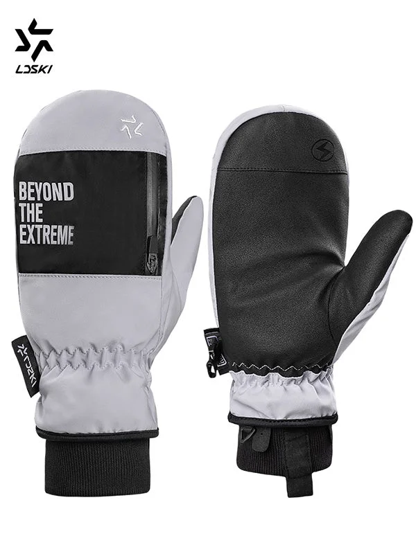 Designer freeride ski helmets-Women's LD Ski Beyond The Extreme Snowboard Mittens