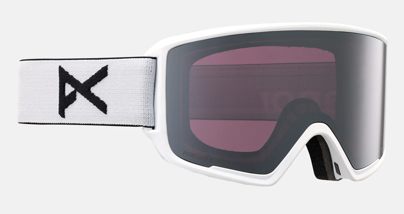 Durable ski poles for racing-Anon M3 Goggles & MFI Face Mask & Spare Lens Low Bridge Fit White / Perceive Sun Onyx Lens