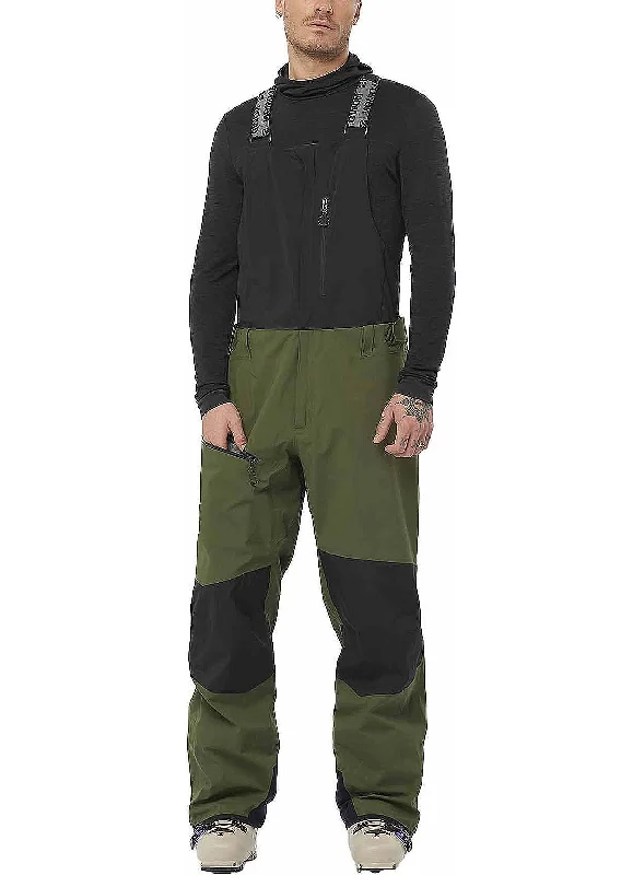 Designer powder ski helmets-Salomon Men's Moon Patrol Gore-Tex Bib Pants