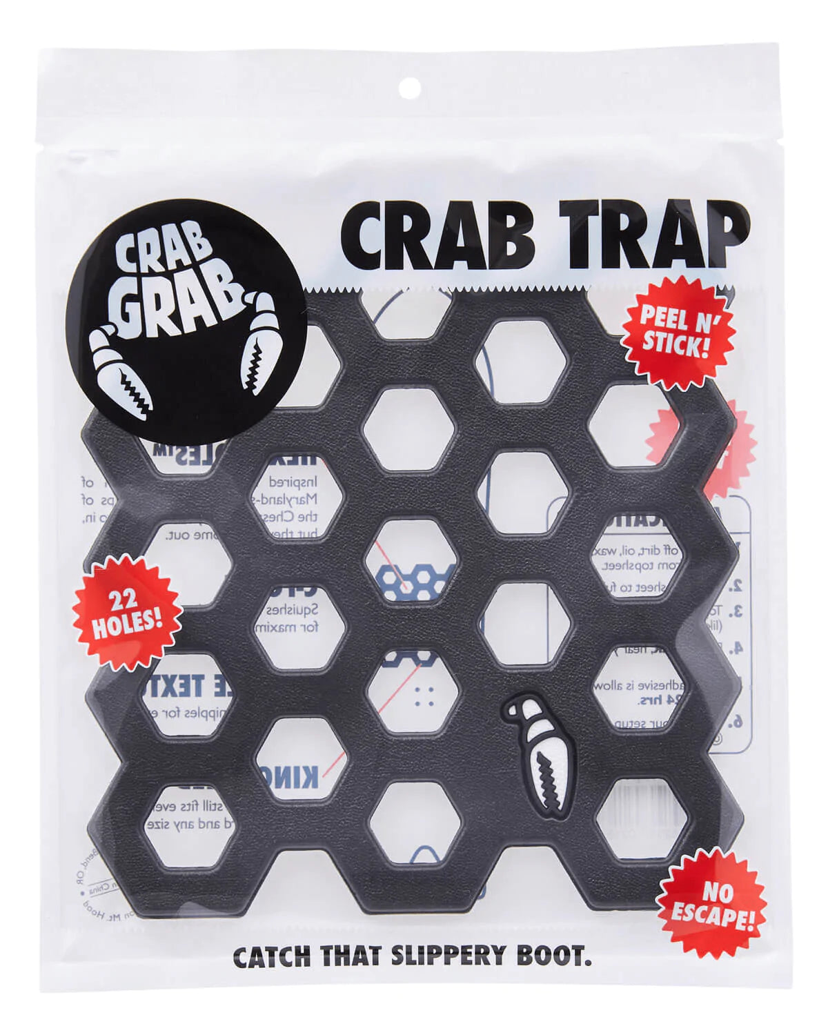 Durable ski poles for rough terrain-Crab Grab Crab Trap