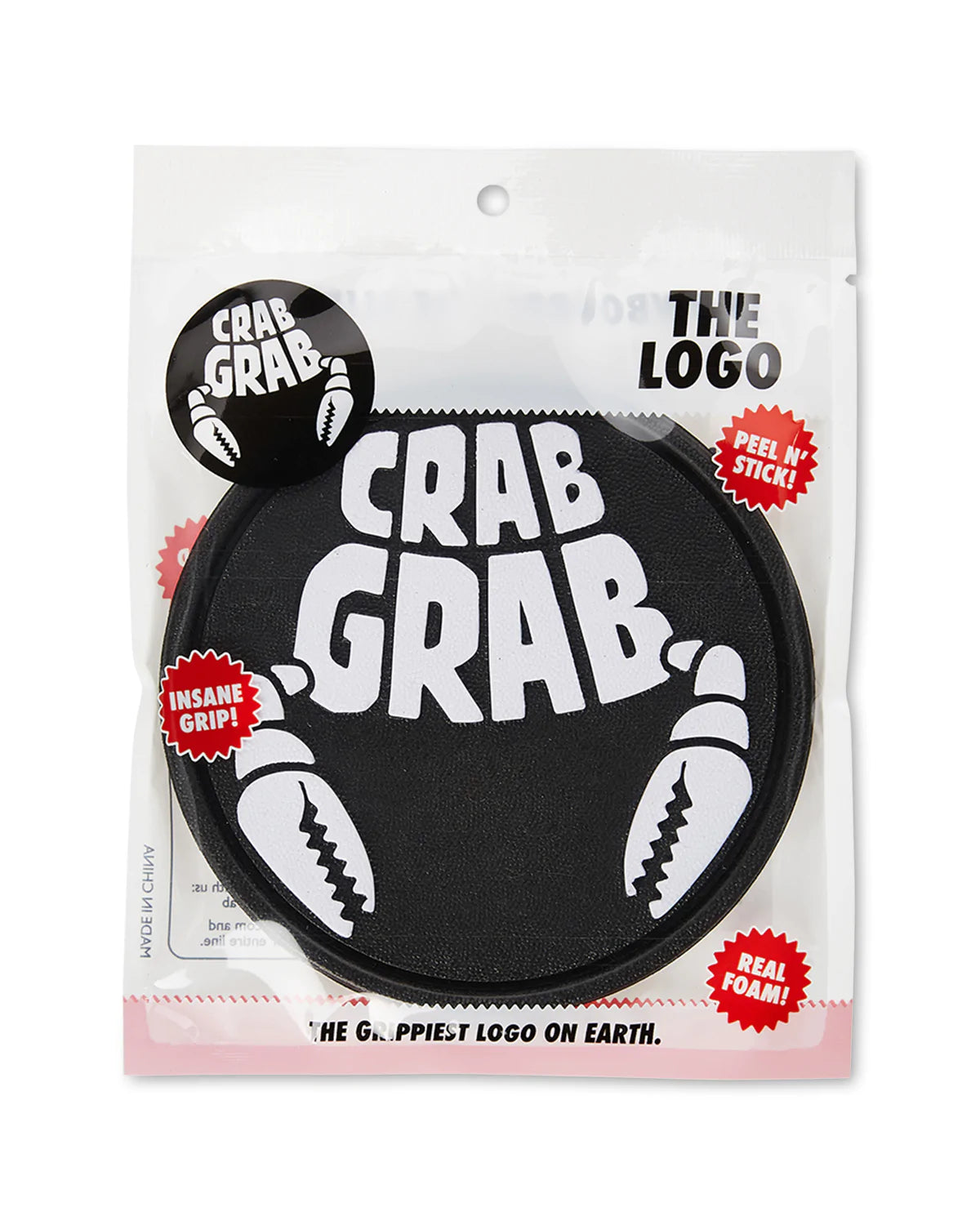 Durable ski helmets for adults-Crab Grab The Logo