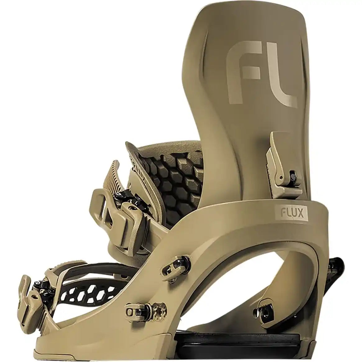 Custom-fit ski bindings for pros-Flux CV Snowboard Bindings - Beige 2025