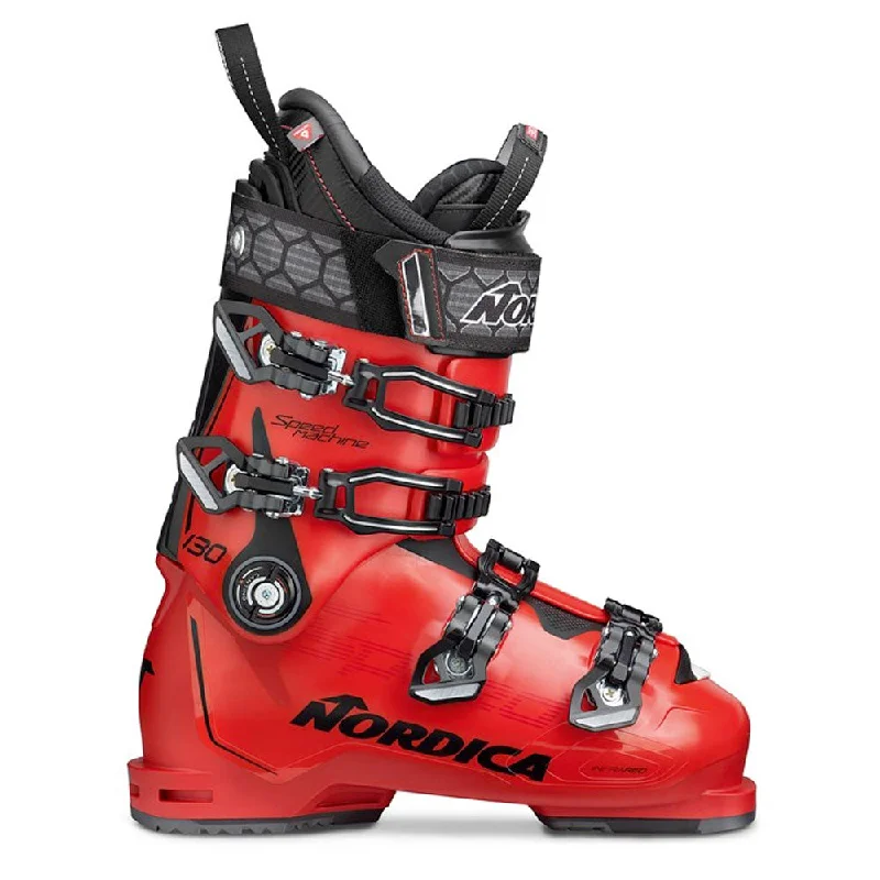 Affordable ski helmets for beginners-Nordica Speedmachine 130 Ski Boots