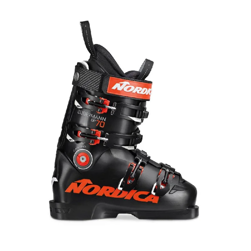 Designer powder ski boots-Nordica Dobermann GP 70 Kid's Race Ski Boots 2023