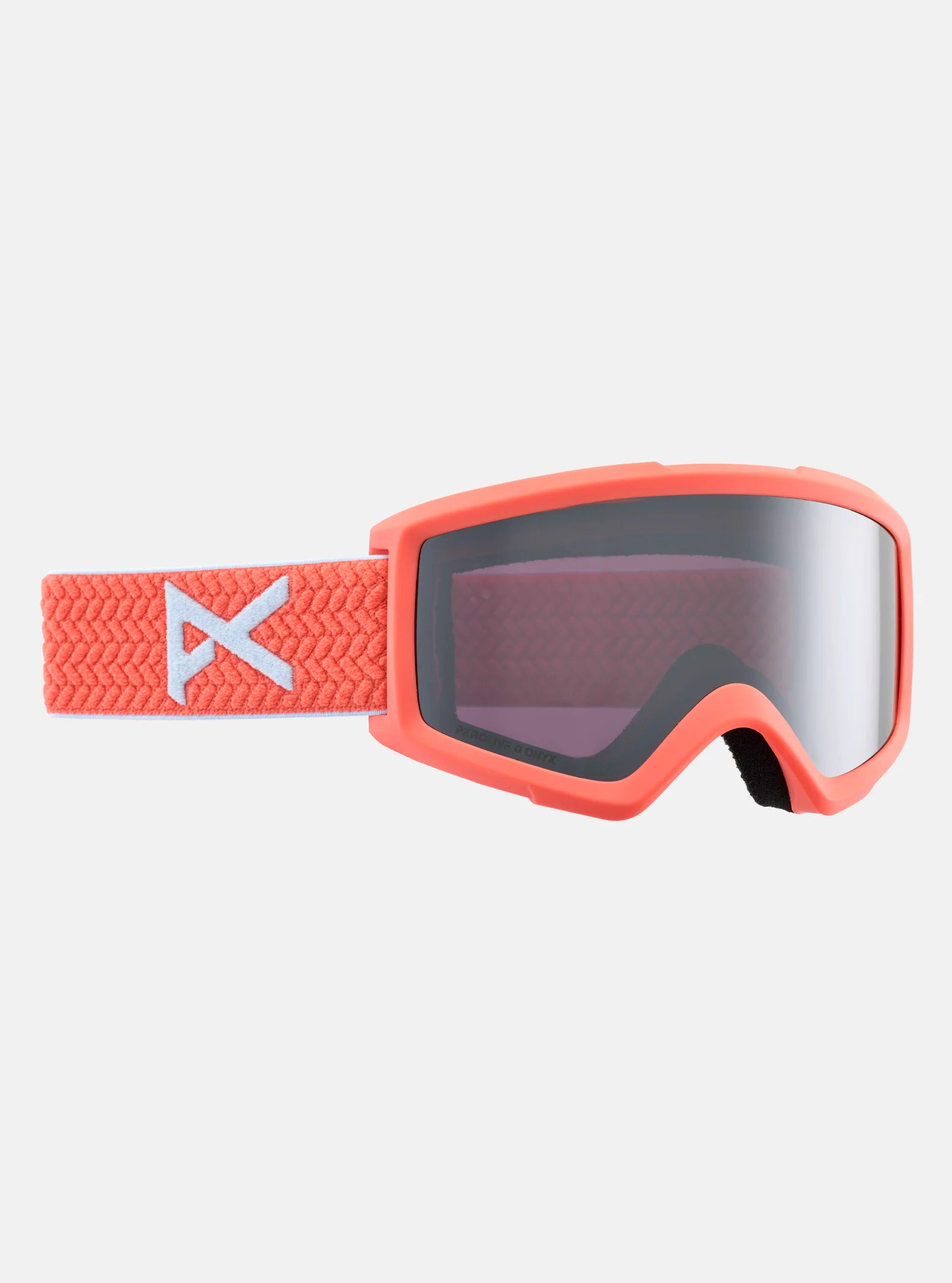 Designer ski helmets for style-Anon Helix 2.0 Goggles & Spare Lens Peach Echo/ Perceive Sunny Onyx Lens