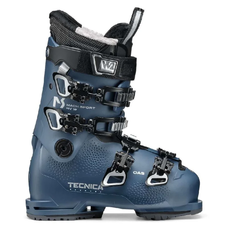 Durable alpine skis for beginners-Tecnica Mach Sport 75 HV GW Ski Boots - Women's 2025