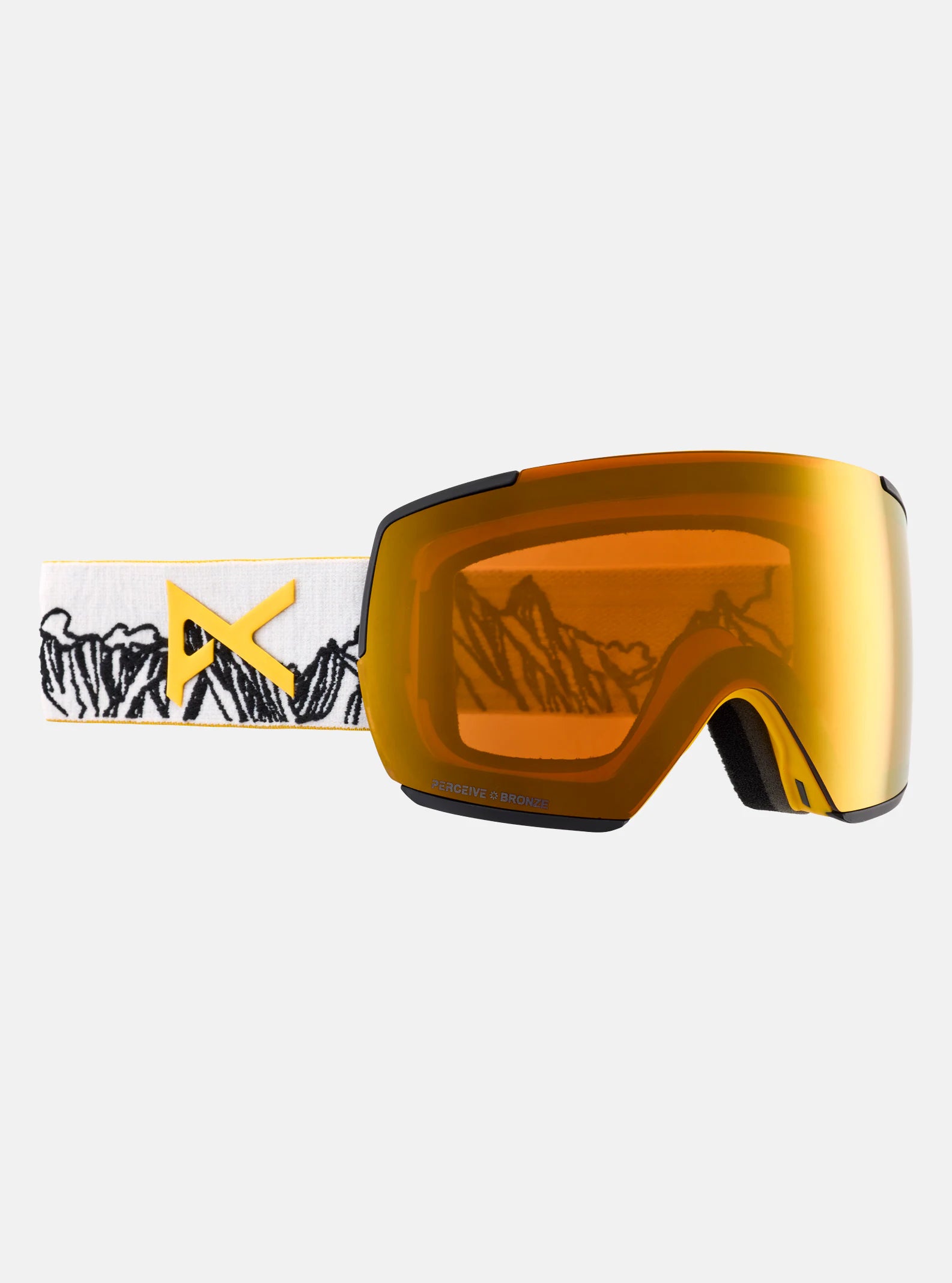 Custom-fit powder skis for backcountry-Anon M5 Goggles & MFI Face Mask & Spare Lens Jumbo / Perceive Sunny Bronze Lens