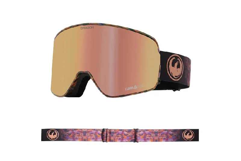 High-speed carving ski poles-Dragon NFX2 Snow Goggles 2024 Amethyst / Lumalens Rose Gold Ion + Lumalens Violet