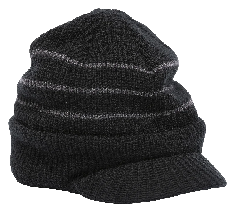 Durable alpine ski poles-VISOR BEANIE