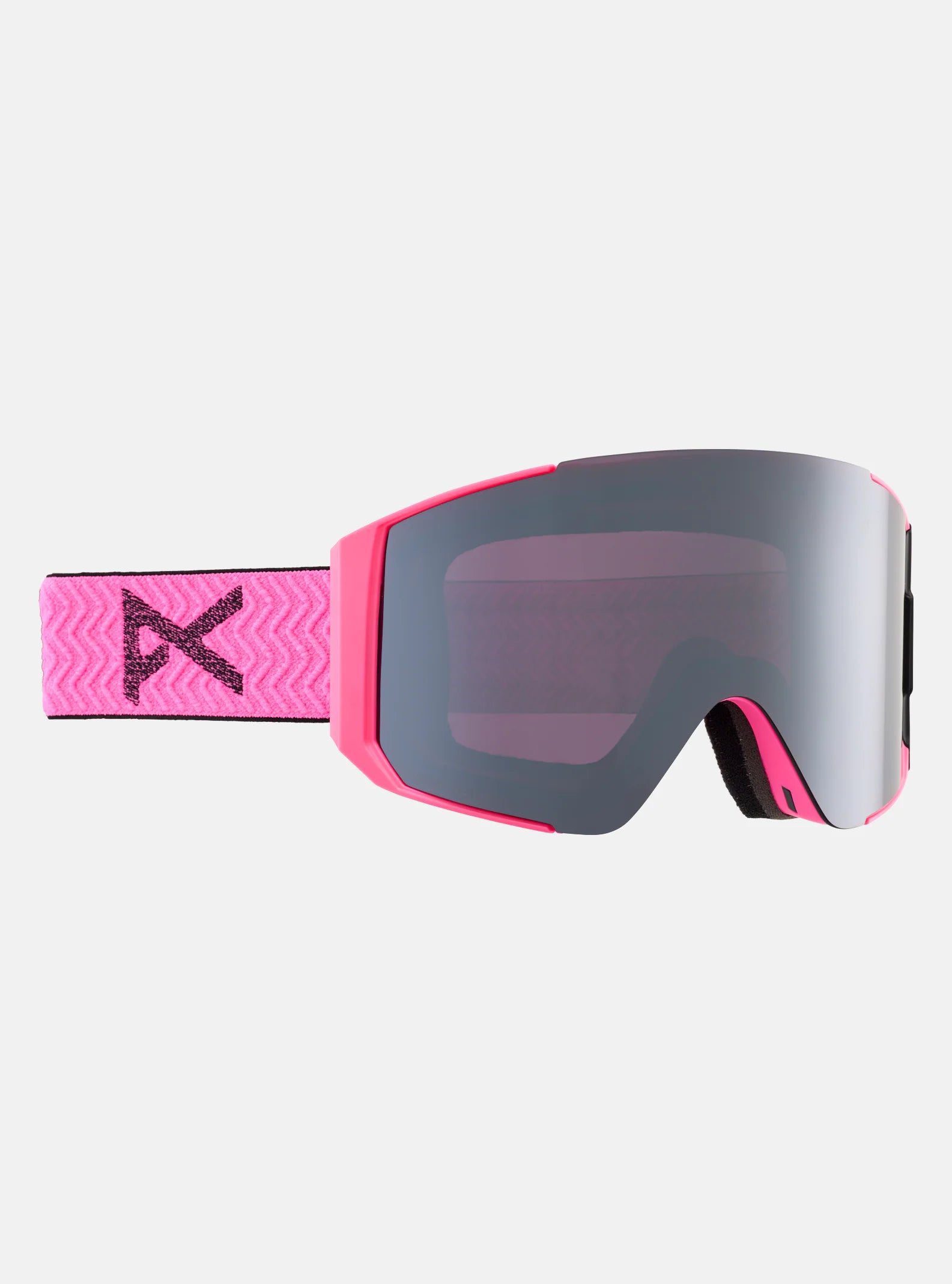 Durable alpine skis for beginners-Anon Sync Goggles Pink / Perceive Sunny Onyx Lens & Spare Lens