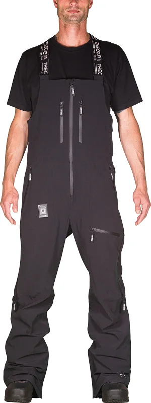 High-performance freeride skis-L1 Huro Mens Bib Pants Black