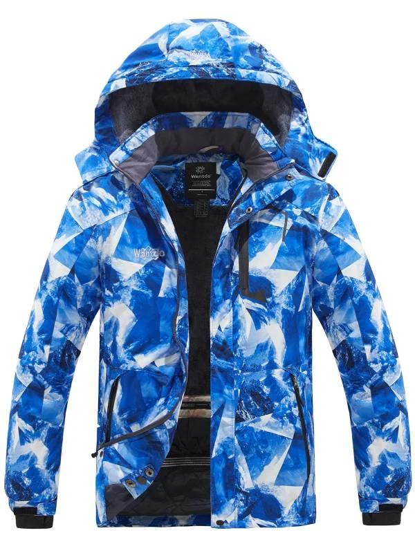 High-performance all-mountain skis-Men's Winter Coat Waterproof Snowboarding Jacket Atna Core