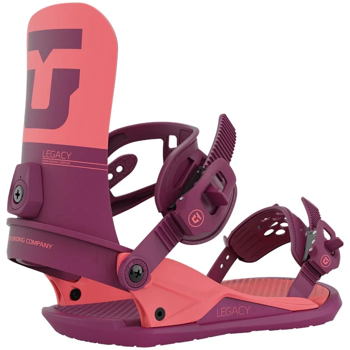 Affordable powder ski boots-Union Legacy Women's Snowboard Bindings - 2023