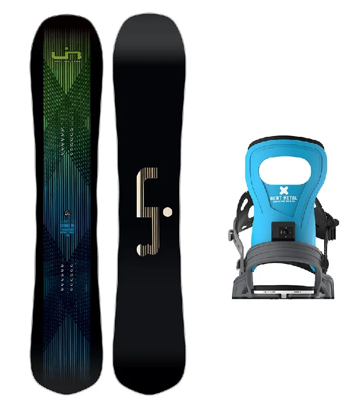 Lib Tech Cygnus BM Snowboard with Men's Bent Metal Bolt Snowboard Binding 2025