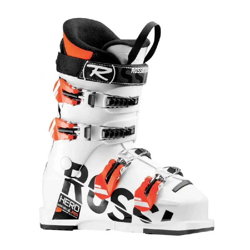 Durable ski boots for intermediates-Rossignol Hero JR 65 Kid's Race Ski Boots 2017