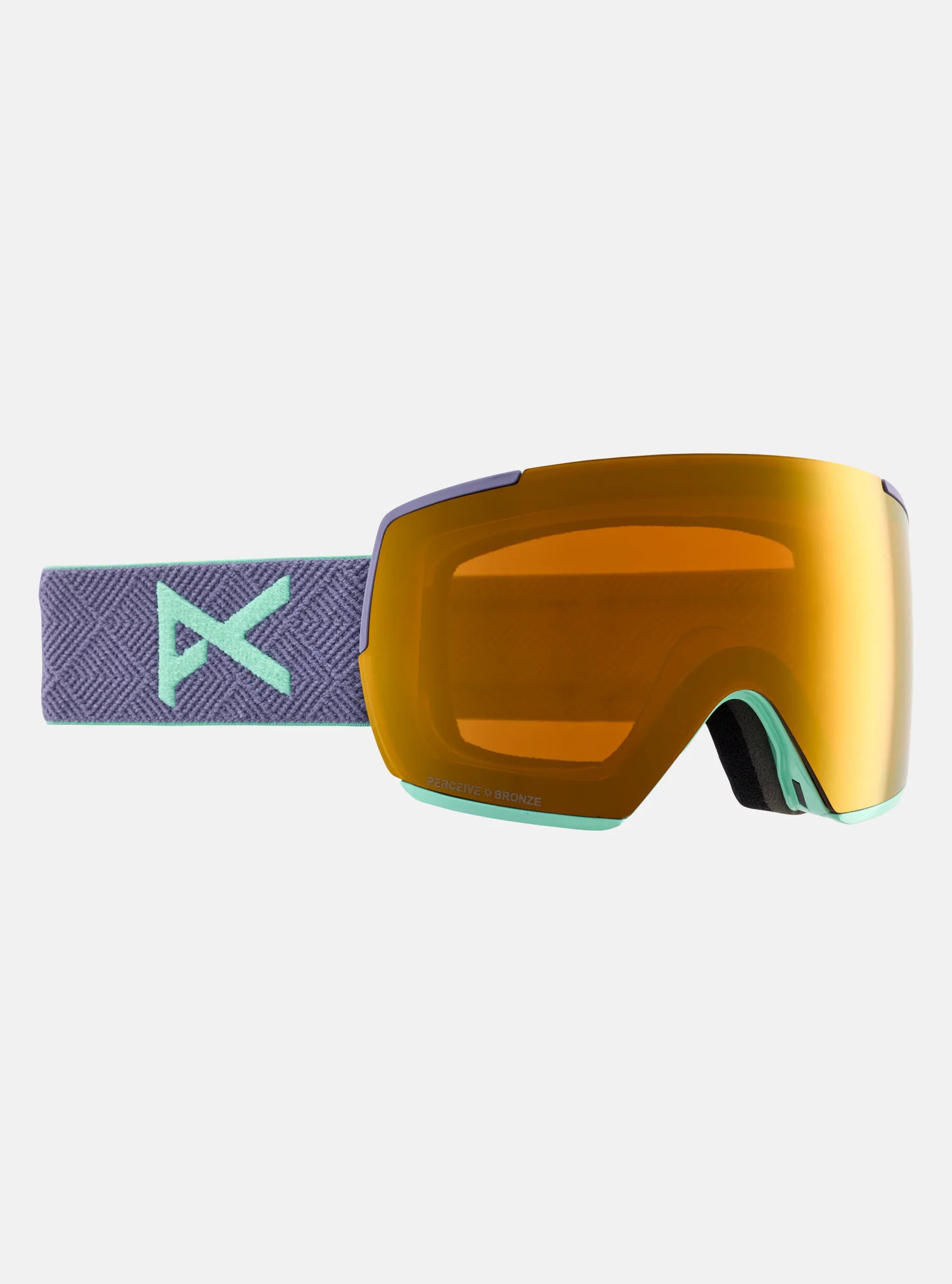 Compact ski poles for travel-Anon M5 Goggles & MFI Face Mask & Spare Lens Purple / Perceive Sunny Bronze Lens