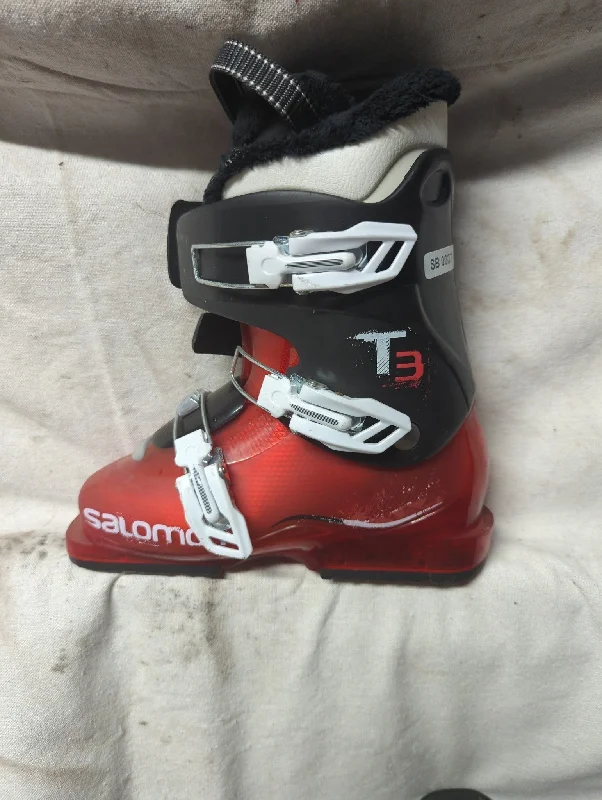 Premium ski helmets with padding-Salomon T3 Junior Ski Boots