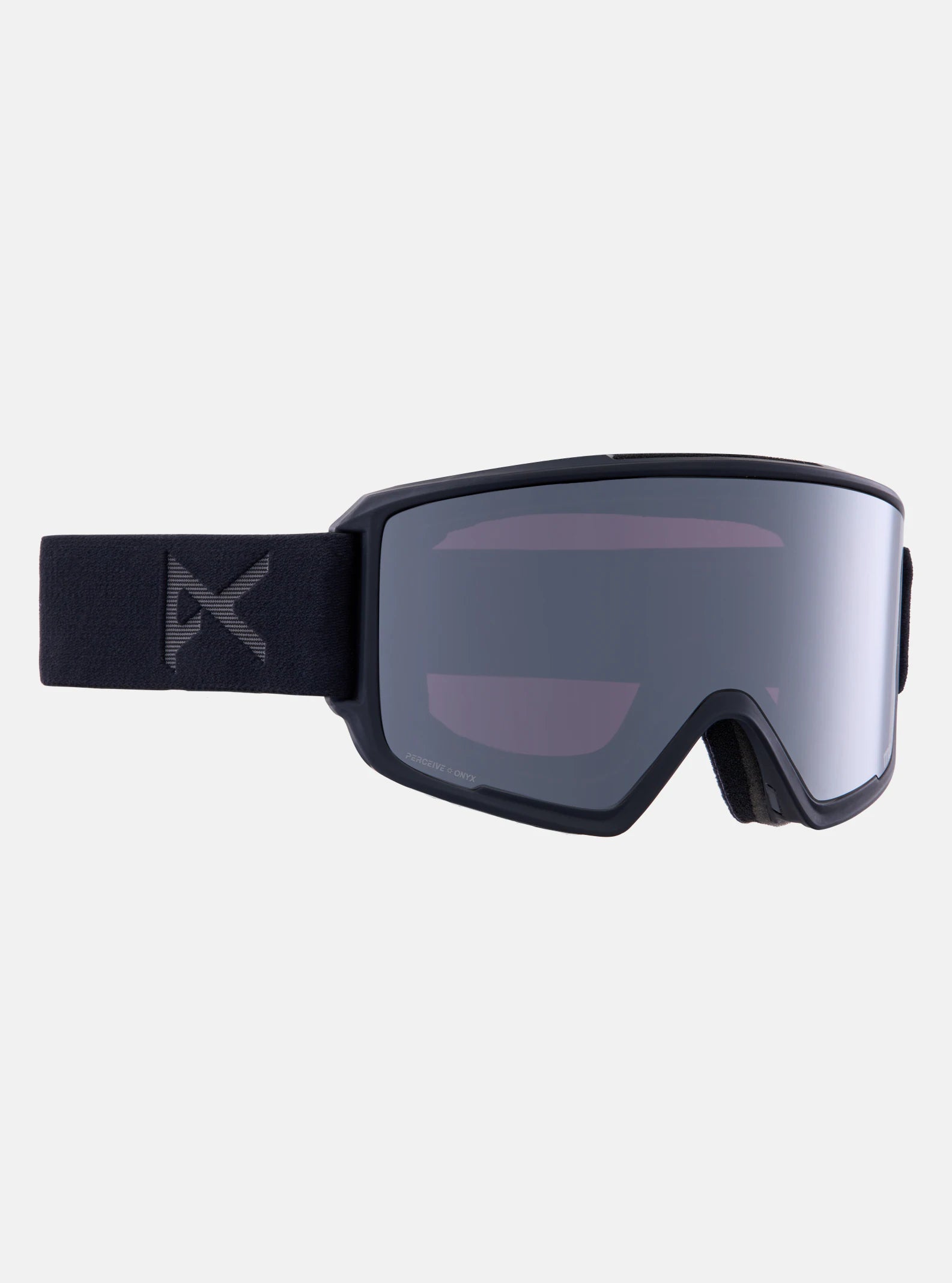 Affordable powder ski helmets-Anon M3 Goggles & MFI Face Mask & Spare Lens Low Bridge Fit Smoke / Perceive Sunny Onyx Lens