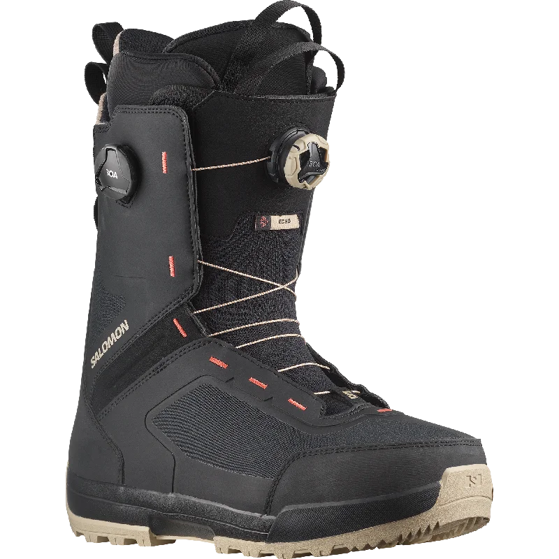 Designer freeride ski boots-Salomon Echo Boa Wide