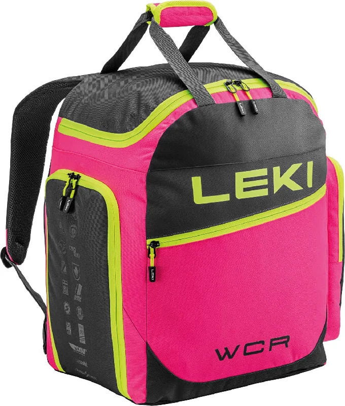 Lightweight ski helmets for touring-Leki Ski Boot Bag WCR - 60L