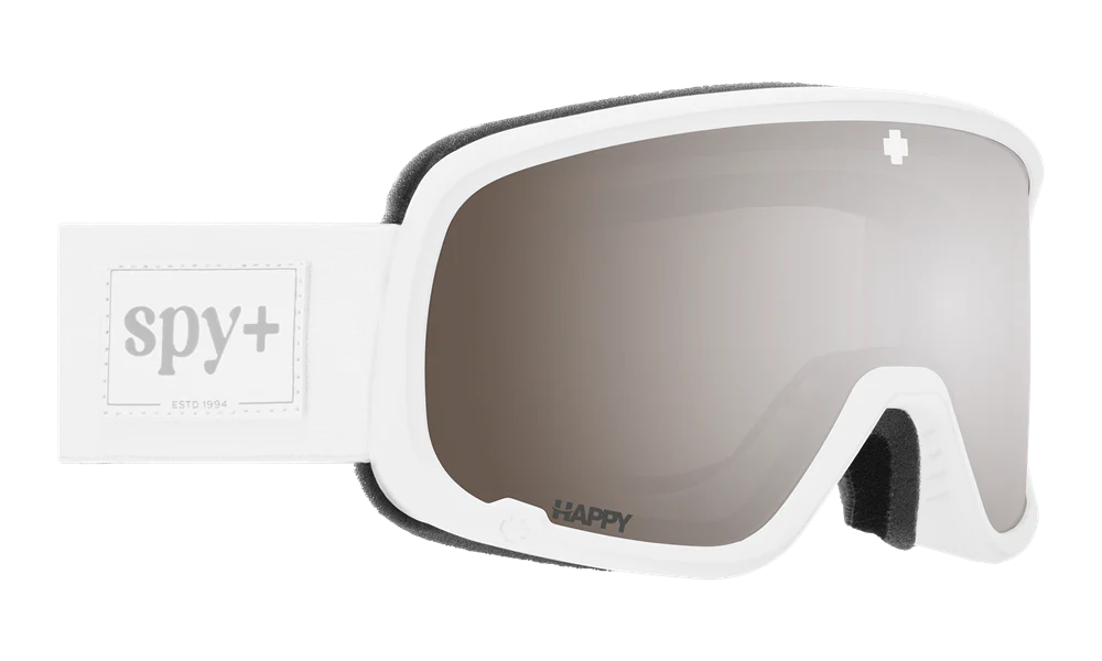 Lightweight all-terrain ski helmets-Spy Marshall 2.0 Goggles White IR / Happy ML Rose Silver Mirror