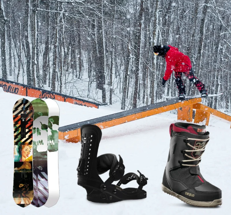 Lightweight ski bindings for pros-Build Your Own Snowboard Package