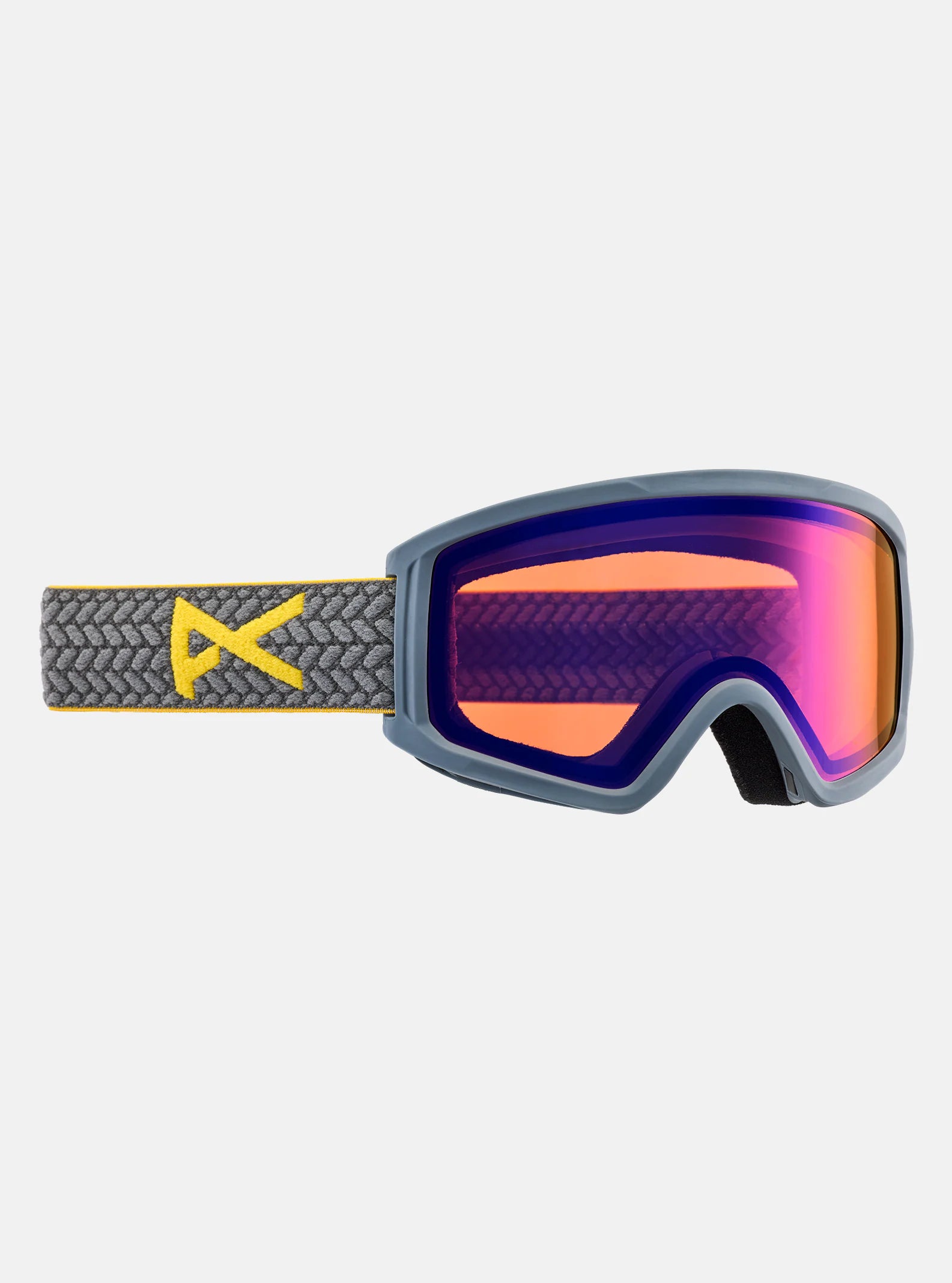 Adjustable freeride ski bindings-Anon Tracker 2.0 Goggles Kids Slate / Amber Lens