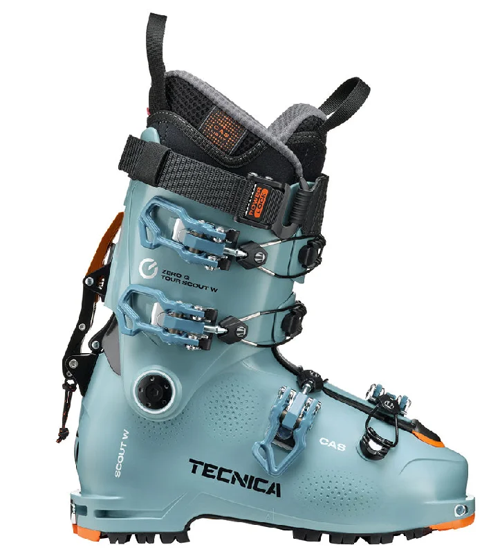 Affordable ski bindings for kids-Tecnica Zero G Tour Scout Alpine Touring Ski Boots - Women's 2024