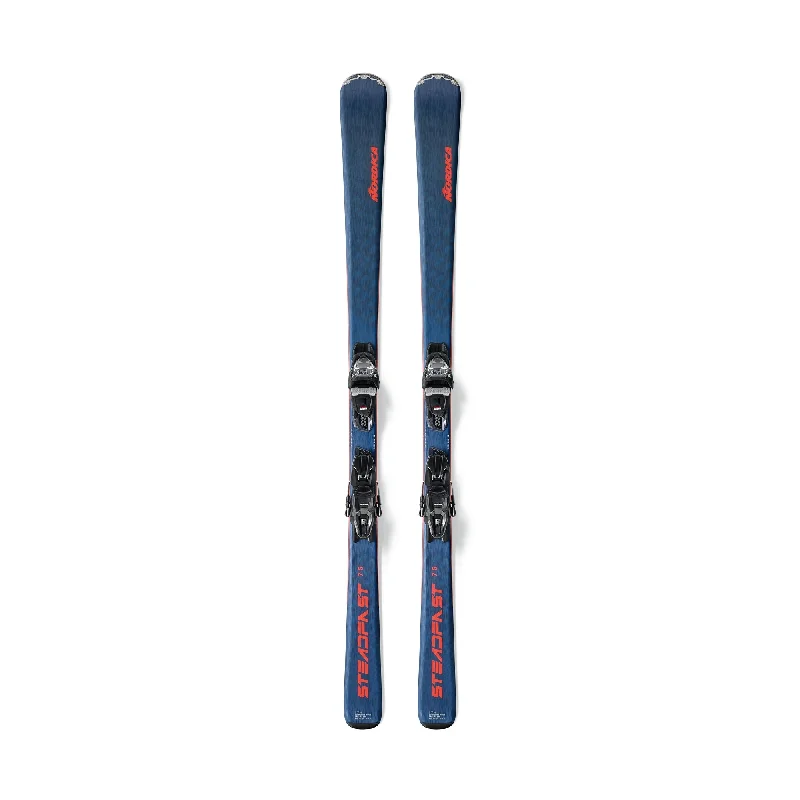 High-speed powder ski bindings-Nordica Steadfast 75 Ca Skis With Tp2 10 Bindings