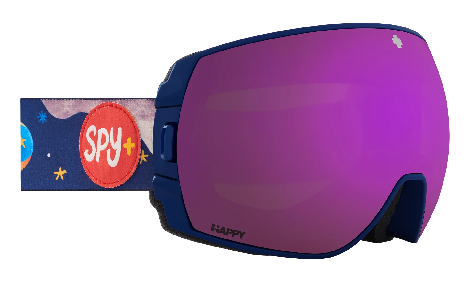 Compact powder ski boots-Spy Legacy SE Goggles So Lazo / Happy Rose Dark Pink Spectra Mirror + Spare Lens