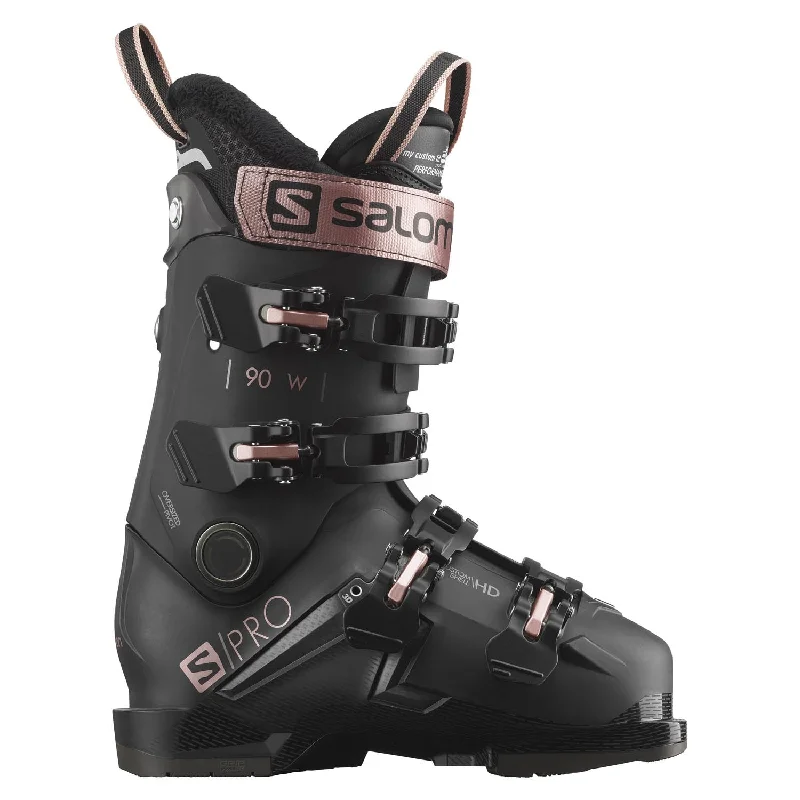 Premium powder ski boots-Salomon S/Pro 90W HV Ski Boot Womens 2023