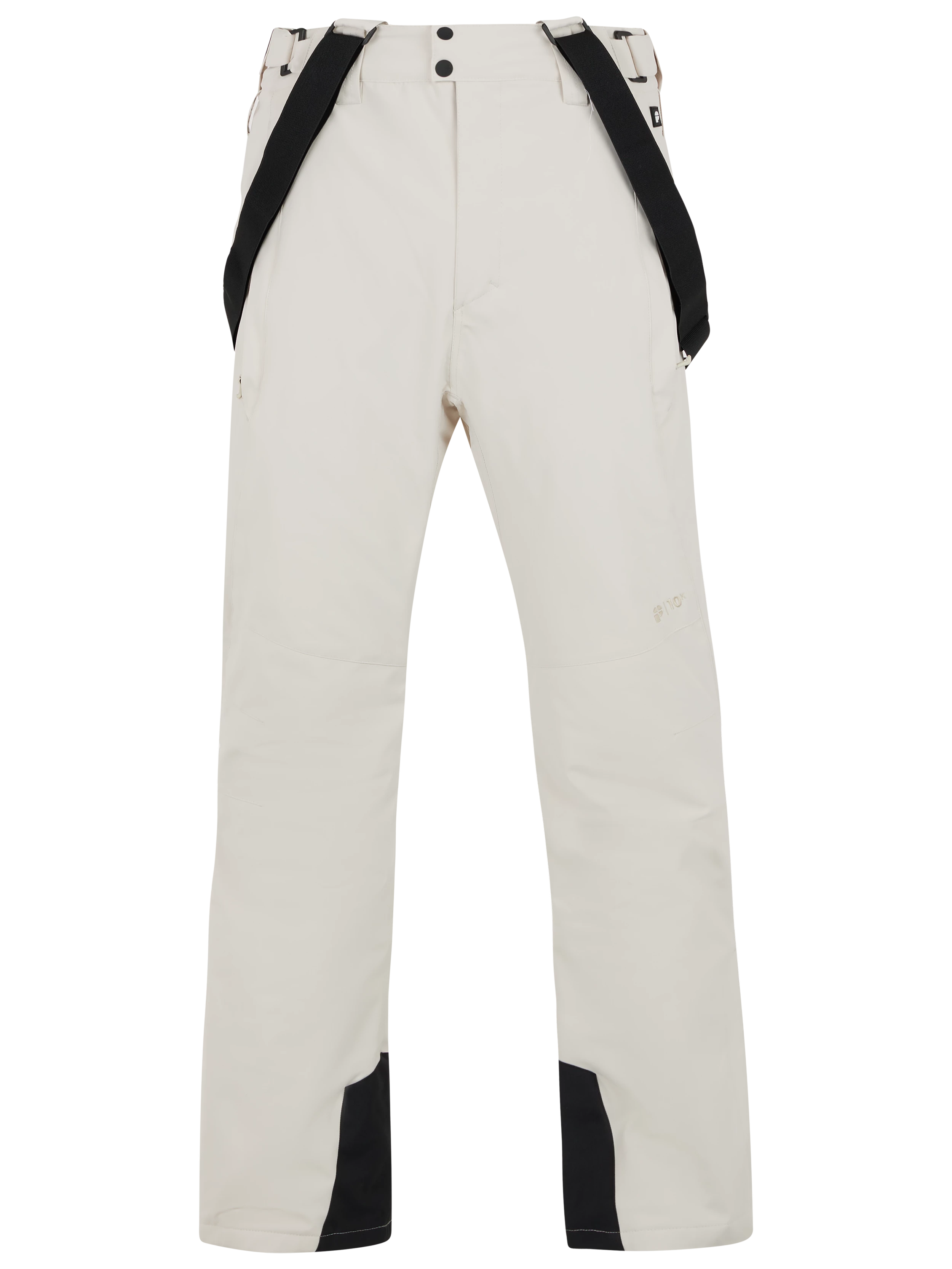 Affordable freestyle ski poles-Protest Owen Pants Mens Kit Off White