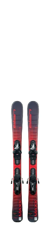 High-speed powder skis for experts-Elan Maxx Red 4.5 Junior Skis