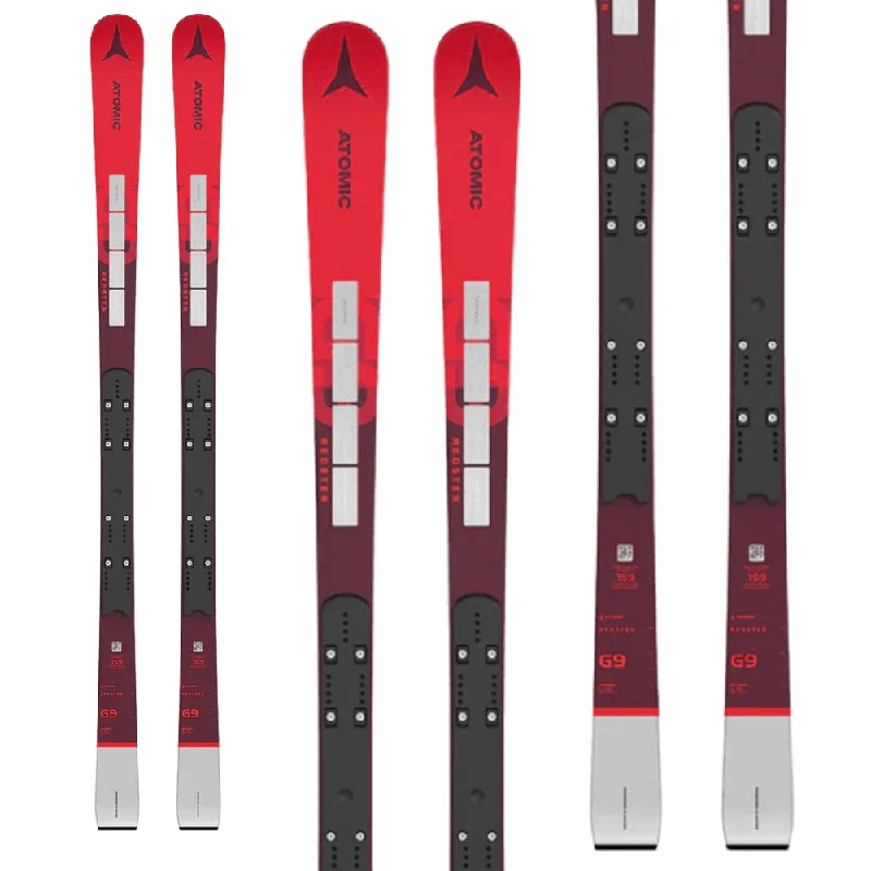 Compact travel skis for vacation-Atomic Redster G9 Fis Revoshock J-rp² Skis