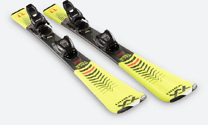 High-performance ski boots for racing-Jr Racetiger Yellow Flat