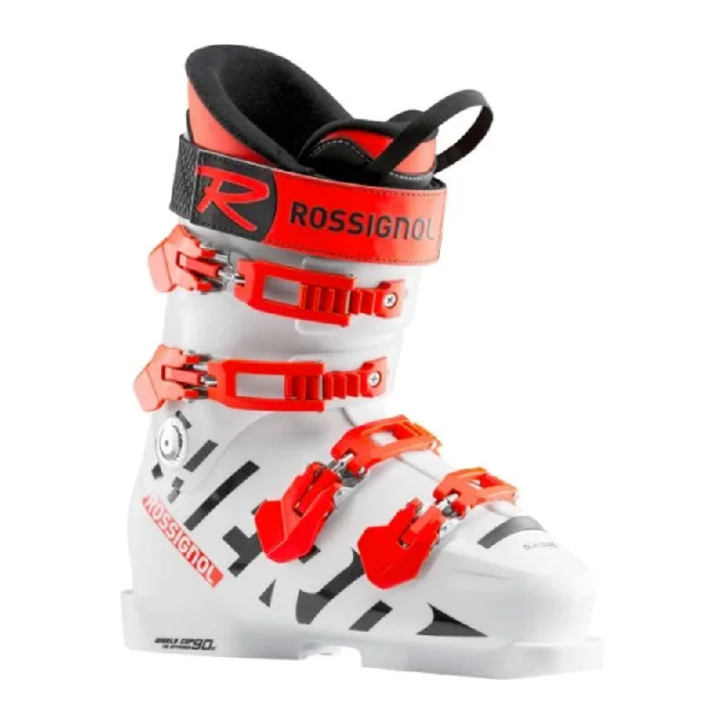 Premium ski boots with insulation-Rossignol Hero World Cup 90 S.C. Short Cuff Kid's Race Ski Boots 2020