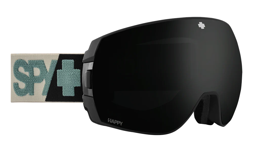 Durable carving ski helmets-Spy Legacy SE Goggles Warm Grey / Happy Grey Green Black Mirror + Spare Lens