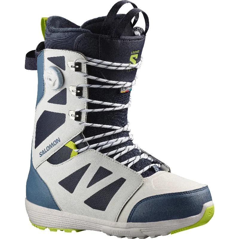 Compact carving ski boots-Salomon Launch Lace SJ BOA Team