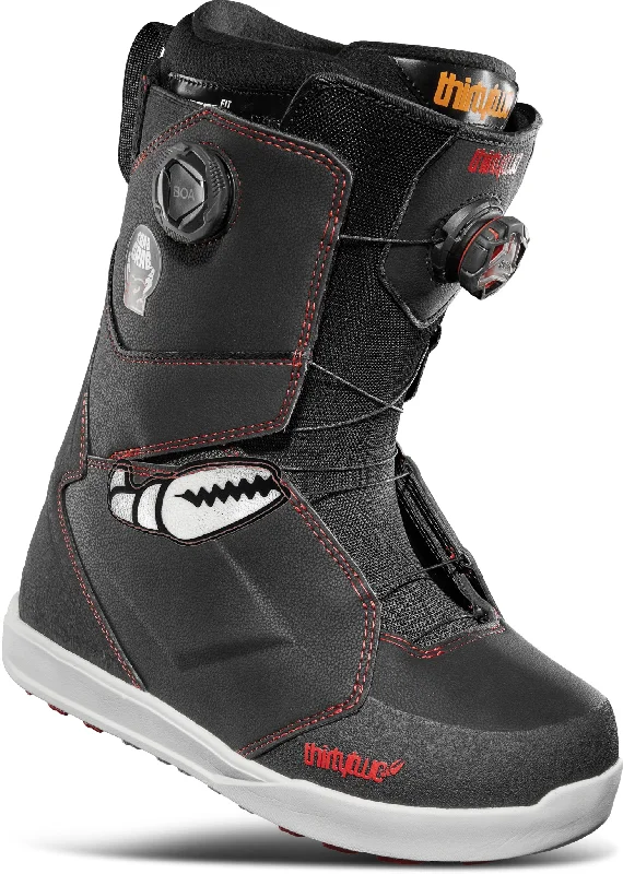 Durable carving ski boots-ThirtyTwo Lashed Double Boa X Crab Grab Snowboard Boot 2025